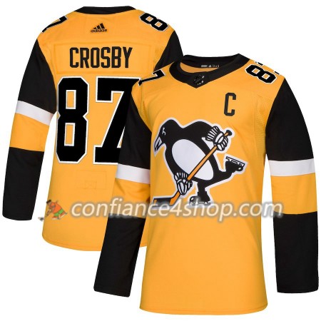 Adidas Maillot de Hockey Pittsburgh Penguins Sidney Crosby 87 Alternate 2018-19 Authentic - Homme